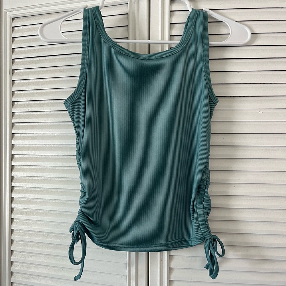 Teal Sleeveless Top